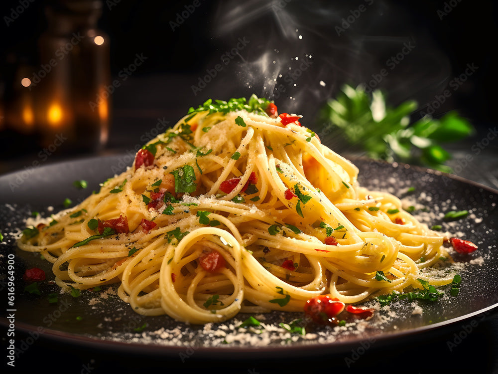 Traditionelles Rezept für Spaghetti Aglio e Olio